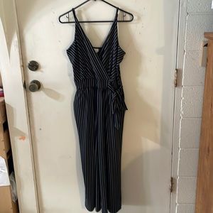 Kayleigh black and white romper